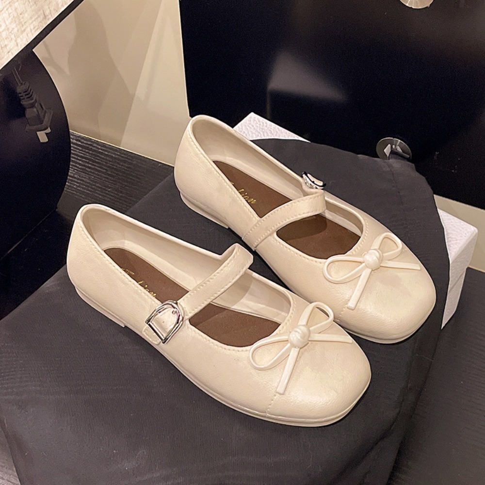 Mule Slip On - Sandali da donna con fiocco di