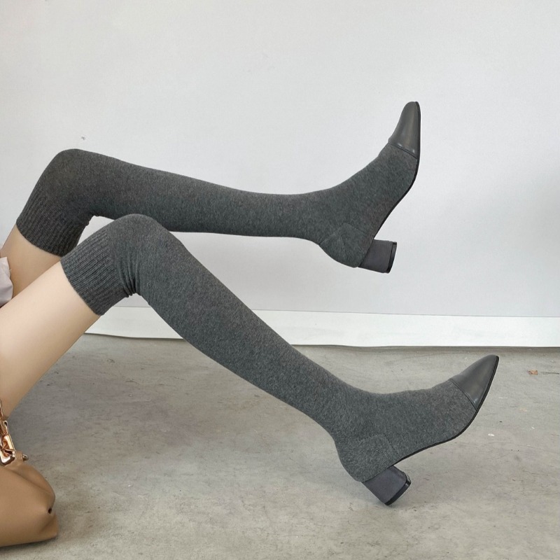 Sock Boot Women - Scarpe con calzino alto al ginocchio