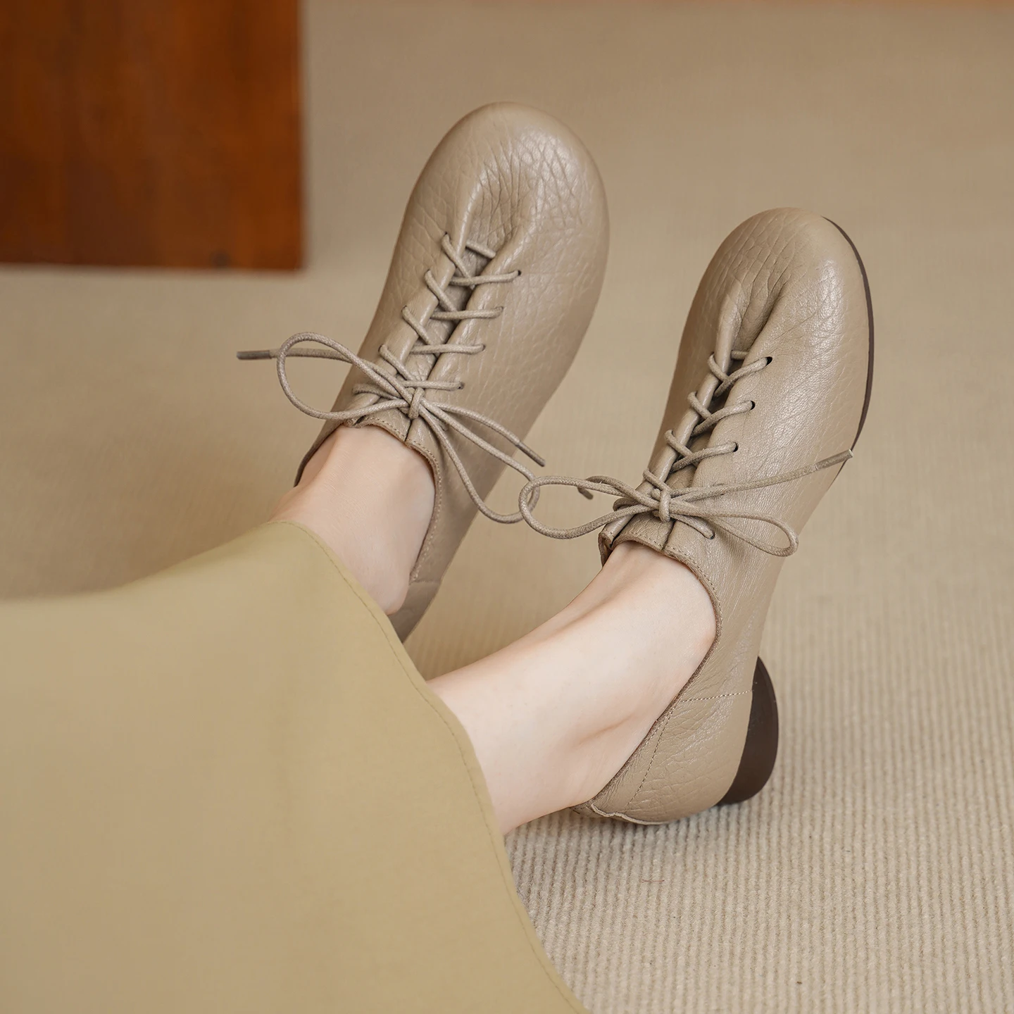Oxford Lace Up Women - Nuove scarpe Oxford da donna in