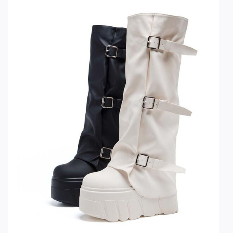 Knee High Boots Women - Nuovo 2026 marchio di moda autunno