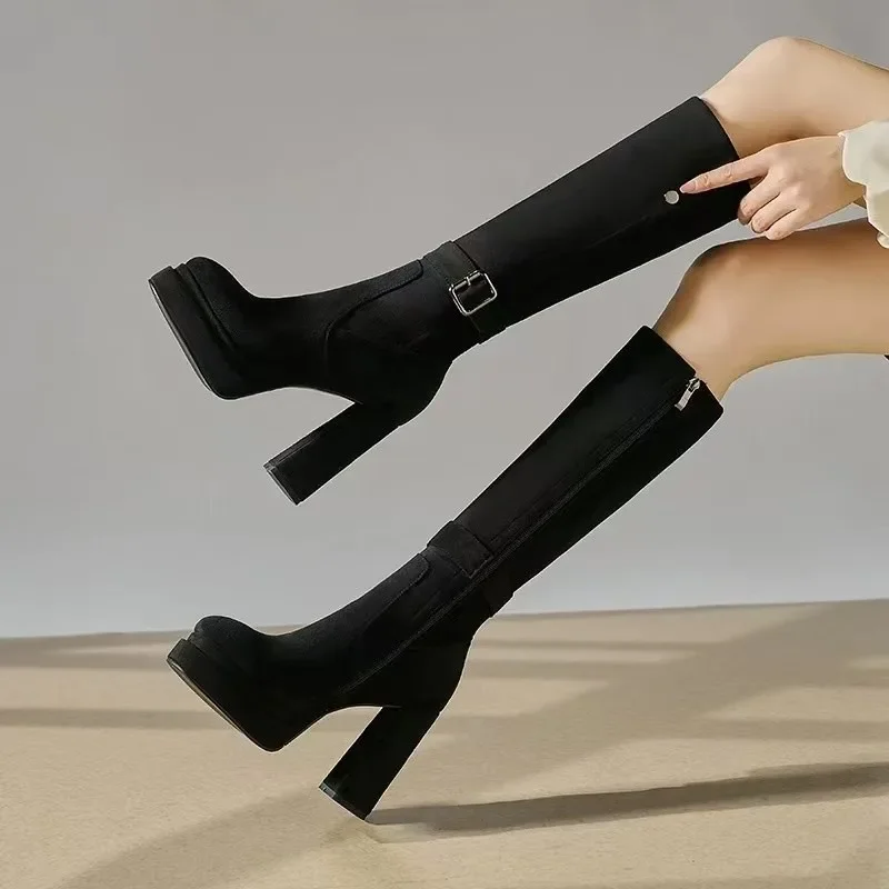 Piattaforma da donna Tacco alt - Knee High Boots Women recensione e prezzo