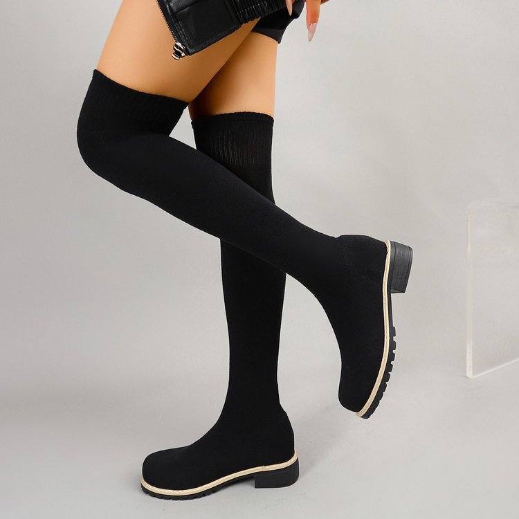 Stivali al ginocchio in maglia - Sock Boot Women recensione e prezzo
